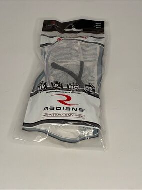 Safety Glasses - Clear Lenses with Black Trim